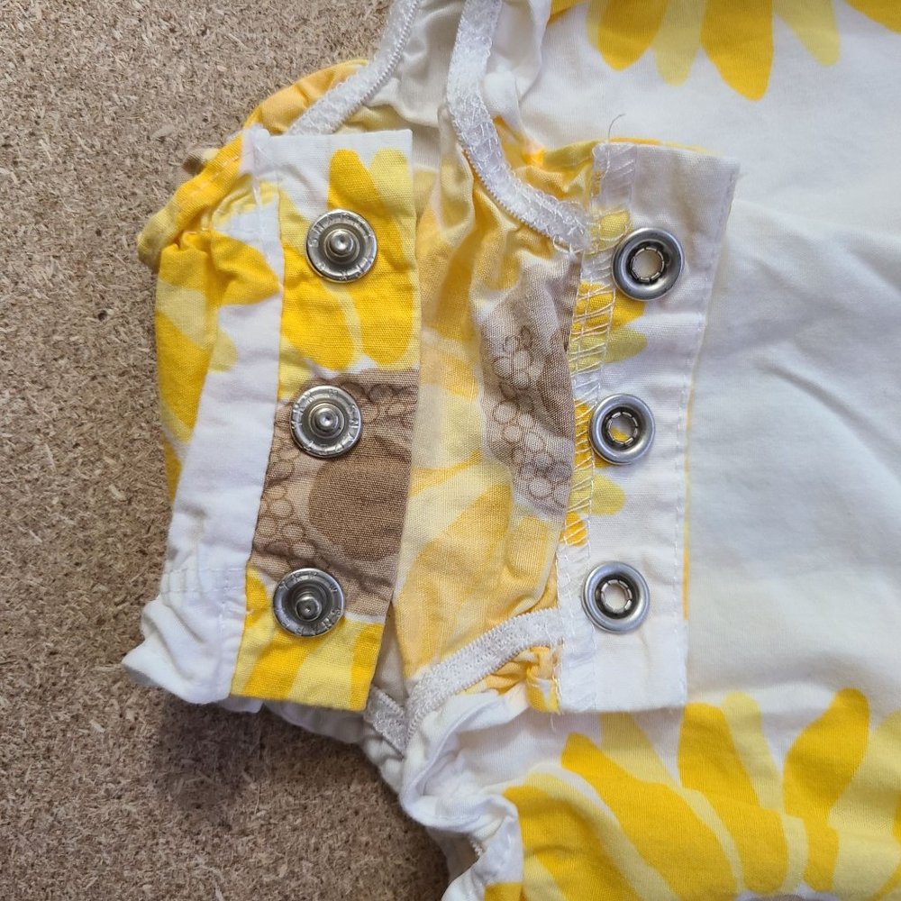 Carter's Sunflower Ruffled Romper - Picture 6 of 6